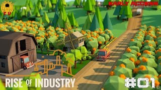 Rise Of Industry  Build and manage a beautiful low poly industrial empire [upl. by Aitnwahs346]