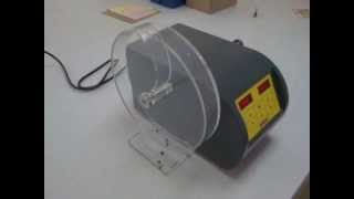 ERWEKA TAR 220 Friability Tester automatic remove [upl. by Imehon]