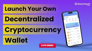 Create your own NonCustodial Wallet  Decentralized Cryptocurrency Wallet Development Live Demo [upl. by Ahsead]