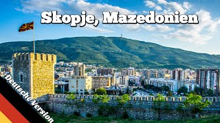 Sehenswürdigkeiten in Skopje Mazedonien Balkan Roadtrip Folge 02 [upl. by Aikkan945]