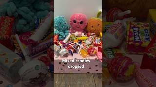 Mixed candies dropped subscribe droppingsounds shortvideo shorts [upl. by Edorej]