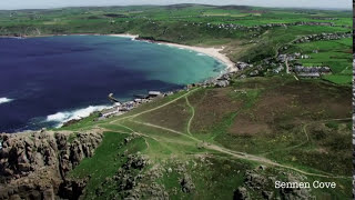 Aerial views of West Cornwall [upl. by Yusuk947]