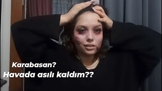 Yaşadığım Paronormal Olaylar Cinli Mob Wife Makyajı  Anı Videosu [upl. by Eerual]