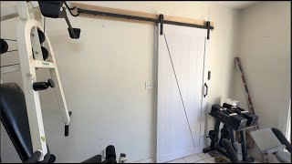 JUBEST Sliding Barn Door Review Looks Amazing [upl. by Haraf]