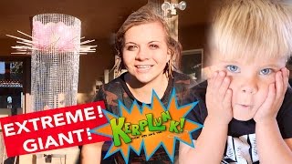 EXTREME GIANT KERPLUNK GAME 😆 DIY  SoCassie [upl. by Fidelia162]