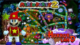 FANTASMAS ROBOS Y PELEAS  ESPECIAL DE HALLOWEEN  Mario Party 2 [upl. by Stovall]