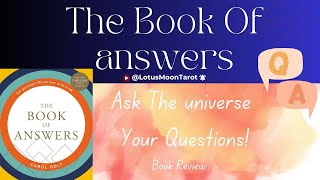 The Book Of Answers by Carol Bolt REVIEW  Ask the universe your questions [upl. by Orimar]