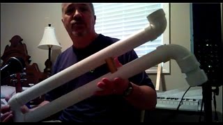 MY DIY DIDGERIDOO Actual music starts at 550 [upl. by Annazus]