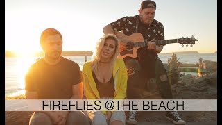 Owl City  Fireflies AT THE BEACH Andie Case Cover [upl. by Canter]