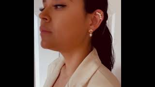 CLIP Earrings  Adjustable Ear Clip with Pearls [upl. by Ahsilrac]