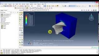 ABAQUS drilling tutorial [upl. by Ahsirat826]