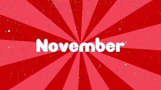 November Intro December 2025 [upl. by Eekcaj]