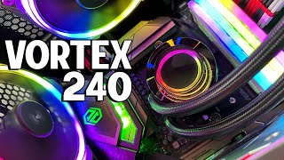 NEW ANTEC VORTEX 240 ARGB AIO with FUSION FANS [upl. by Bradski]