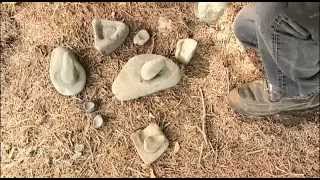 Indian stone tools artifacts how to identify ancient stone tools metates grinding stones [upl. by Oona]