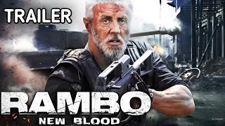 RAMBO 6 TRAILER  The New Blood  Sylvester Stallone [upl. by Nylhtak]