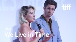 WE LIVE IN TIME QampA with Florence Pugh amp Andrew Garfield  TIFF 2024 [upl. by Lucio]