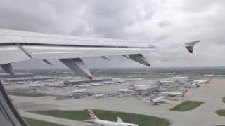 Take off from London Heathrow airport [upl. by Ekard174]