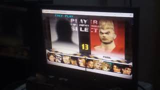 Tekkan 3 1997 old game play in 2024 Playstation ps1 [upl. by Aserej]