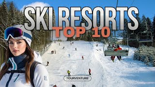 The 10 Best Ski Resorts Around The Globe [upl. by Eniamrehc847]