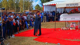 Peace muli speech during the burial of Maseketes sister Betty quotMalombe hachukui simu yetuquot [upl. by Allit]