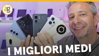 I MIGLIORI SMARTPHONE medio gamma GALAXY A54 PIXEL 7 XIAOMI redmi 12 REALME 11 MOTO EDGE 40 POCO F5 [upl. by Abixah]