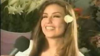 Thalia Entrevista 1999 Parte 1 [upl. by Jamille]