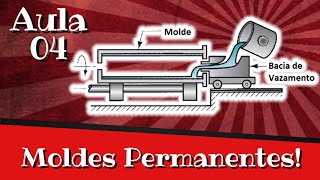 🔥 Fundição em Moldes permanentes 🔥 Processos de fabricação Aula 04 [upl. by Nazarius]