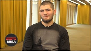 Khabib Dustin Poirier is not a big fight like UFC 229 vs Conor McGregor  UFC 242  ESPN MMA [upl. by Sirtemed92]