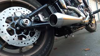 Bassani “road rage 3” two into one exhaust sound [upl. by Janos584]