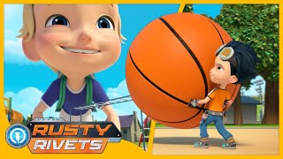 Liam’s Large Adventure  Rusty Rivets  Cartoons for Kids [upl. by Annoyi]