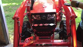 Review and Install for the LA526 Kubota Grill Guard [upl. by Rene]