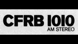 CFRX 6070 kHz simulcasting CFRB 1010 Toronto  1992 aircheck [upl. by Bois791]