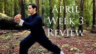 April Week 3 Review Taijiquan Calendar Series [upl. by Abbe]