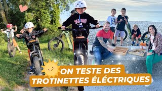 ON TESTE UNE RANDONNÉE EN TROTTINETTE ÉLECTRIQUE [upl. by Killion]