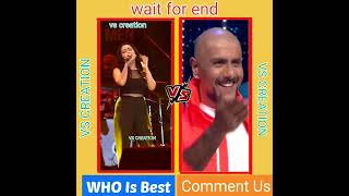 Neha Kakkar VS Shanmukhpriya manali trance who is best VS CREATION nehakakkar indianidol [upl. by Sinclare668]