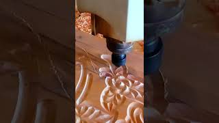 Fully Automated Wood Carving Machine ✅ shorts [upl. by Nosirb]