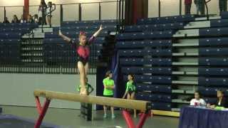 Olivia Dunne  ENA Paramus  11th AA  2013 Level 10 Regionals  Region 7  3rd Beam [upl. by Prudi]