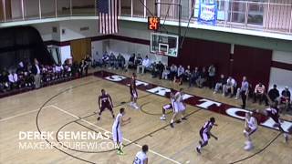 Derek Semenas Cardinal Stritch Senior Season Highlights  CCAC Player of Year 1st Team AllAmerican [upl. by Arretal582]