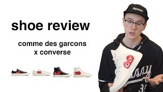 Comme des Garcons x Converse Review [upl. by Camroc]