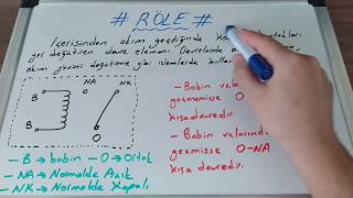 Temel Elektronik 16 Röle nedir Röle uçları nasıl bulunur [upl. by Seton]