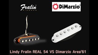 REAL 54 Lindy Fralin VS Area61 Dimarzio [upl. by Amer]