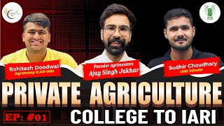 Why IARI is No 1 for Agriculture Students IARI Admission and Best Subjects  AgriMentors Show 01 [upl. by Ymma]