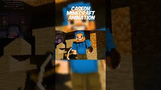 CASEOH MINECRAFT ANIMATION fypシ゚viral funnyshorts clip fypシ゚ caseoh jynzxi viralshort [upl. by Ativoj]