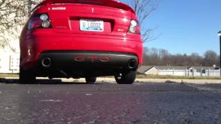 3quot Magnaflow Exhaust with kooks LT 2006 Pontiac GTO [upl. by Theressa425]