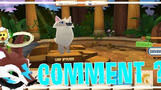 Comment avoir le loup arctique GRATUITEMENT sur animal jam  Original by acg F O X  AJPW [upl. by Sherwynd]