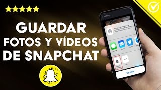 ¿Dónde se guardan las fotos y videos de SNAPCHAT que me han enviado [upl. by Eceertal602]