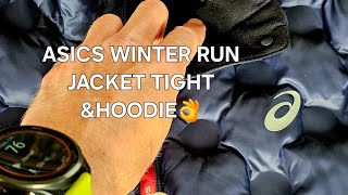 ASICS Winter RUN Clothing Test Review Metarun Hoodie Road Tight and Road Jacket [upl. by Robinson]