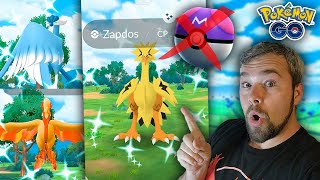 How To Catch Shiny Galarian Articuno Zapdos amp Moltres In Pokémon GO [upl. by Burney151]