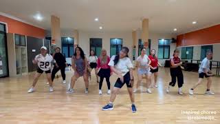 Overprotected  Britney Spears  ZUMBA  Dance  Inspired choreo robimodjo [upl. by Llenyaj]