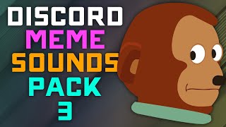 Discord Soundboard Meme Sounds Pack 3  12 More Free Sounds to Share [upl. by Sharron392]